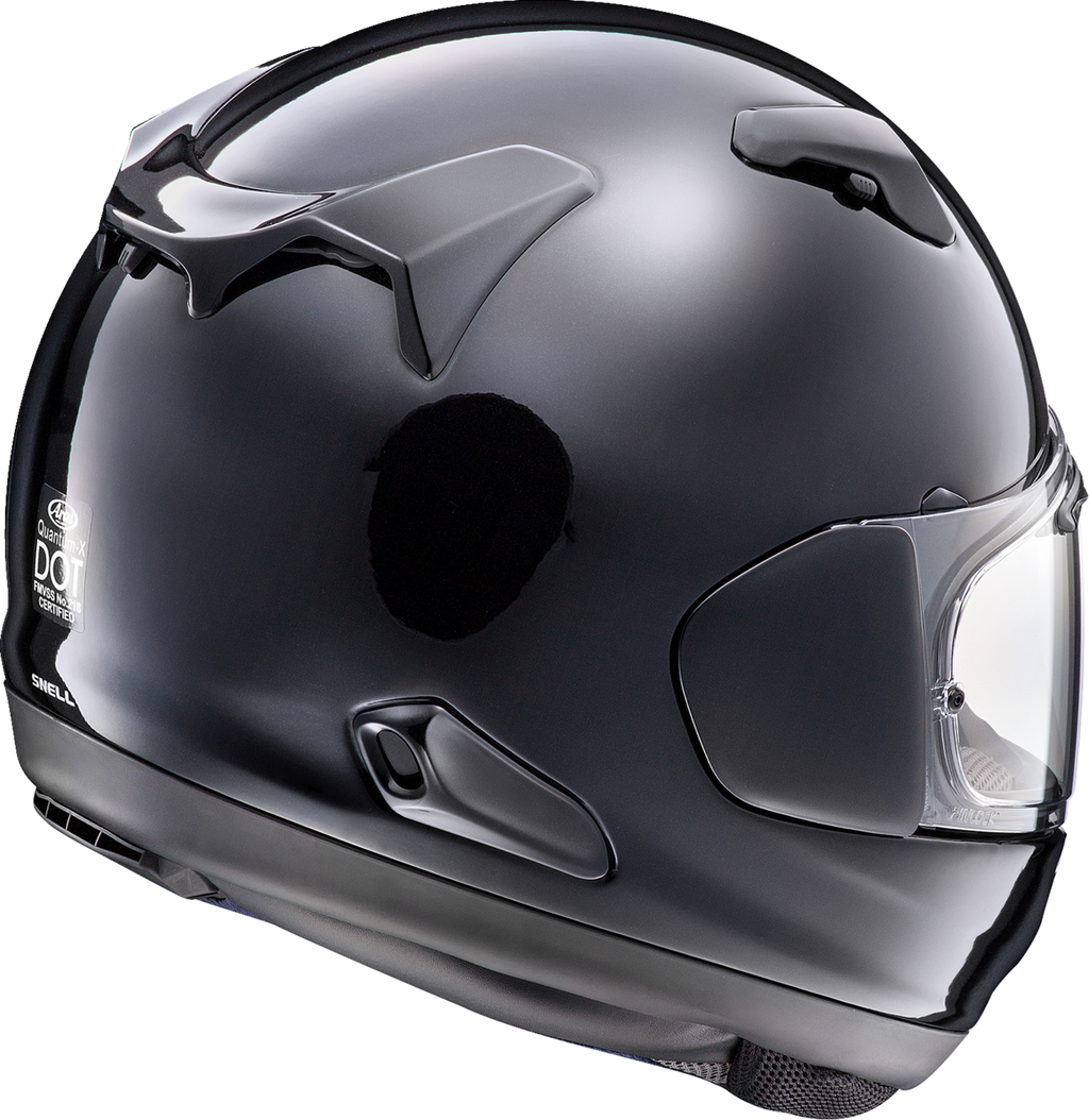 ARAI HELMETS, ARAI Helmets Quantum-X Pearl Black 2XL – Advanced Impact Protection and Enhanced Comfort