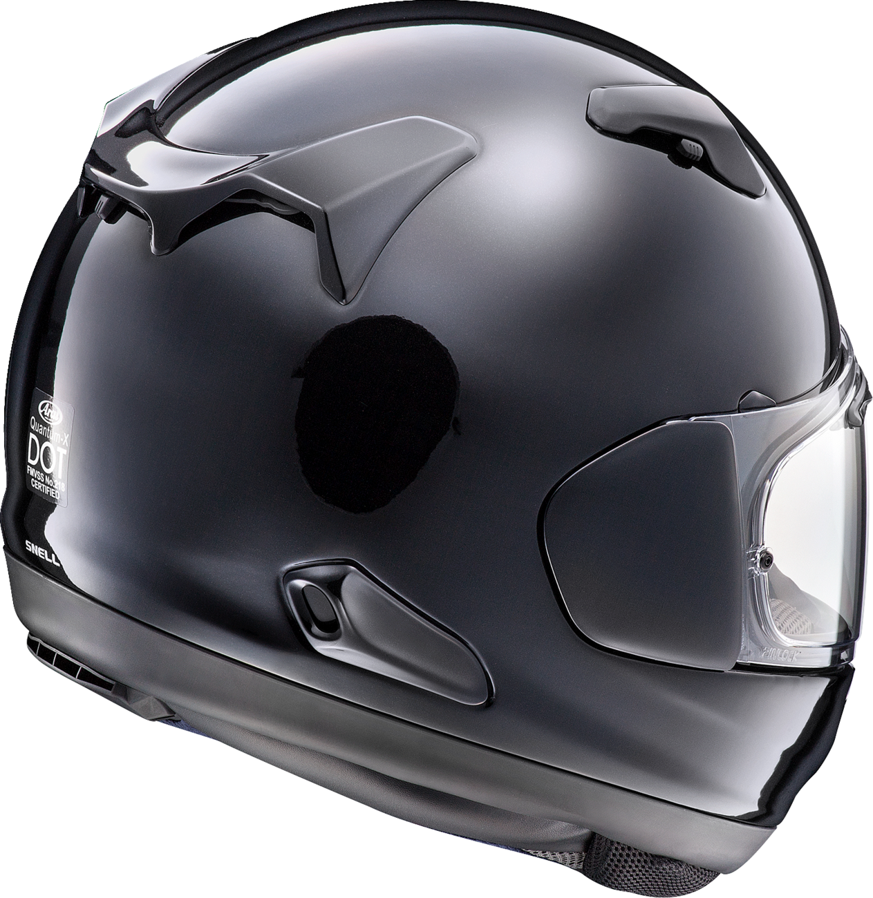 ARAI HELMETS, ARAI Helmets Quantum-X Pearl Black 2XL – Advanced Impact Protection and Enhanced Comfort