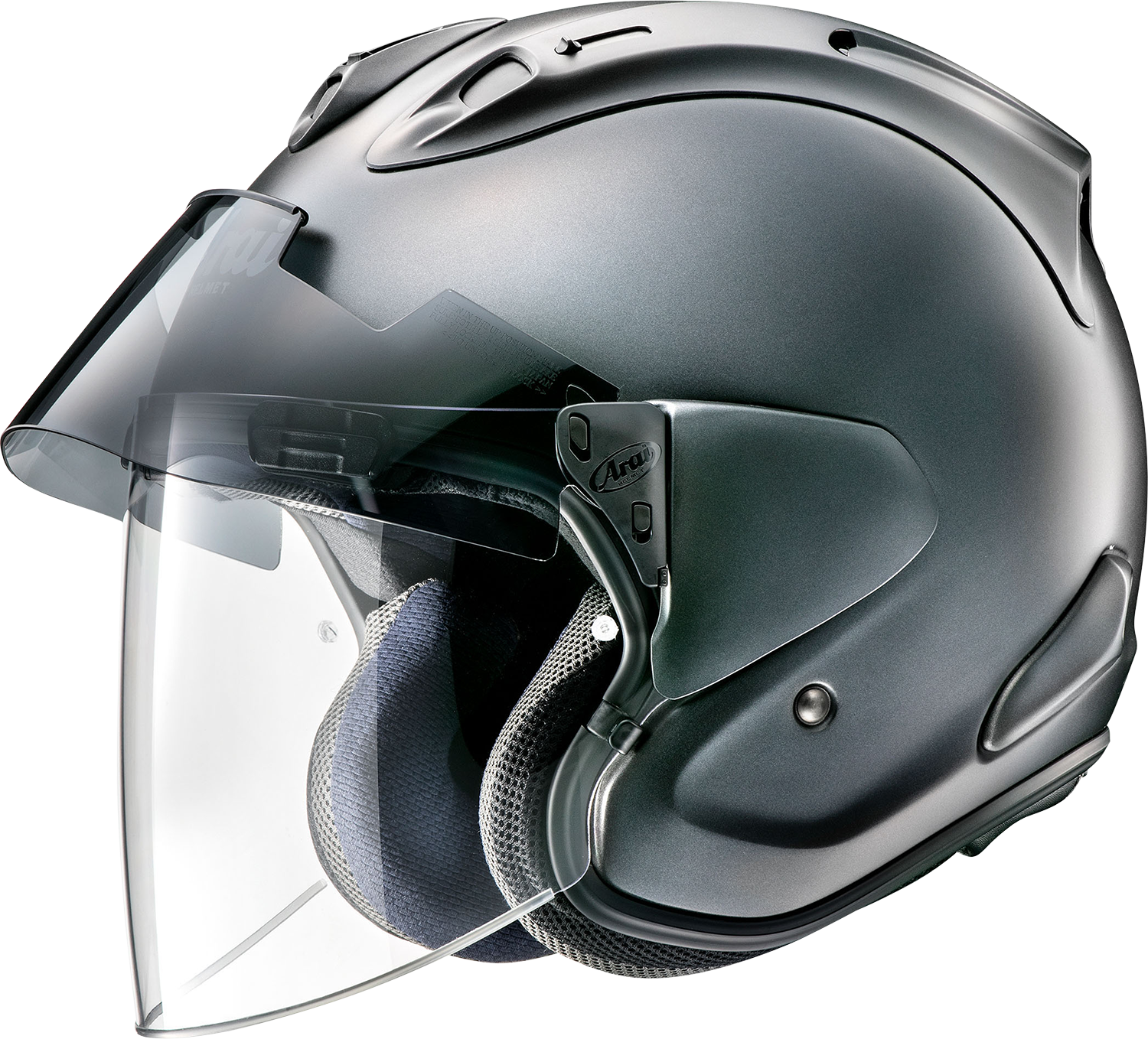 ARAI HELMETS, Arai Helmets Ram-X Helmet - Gun Metallic Frost - XS (Part Number 0104-2922)
