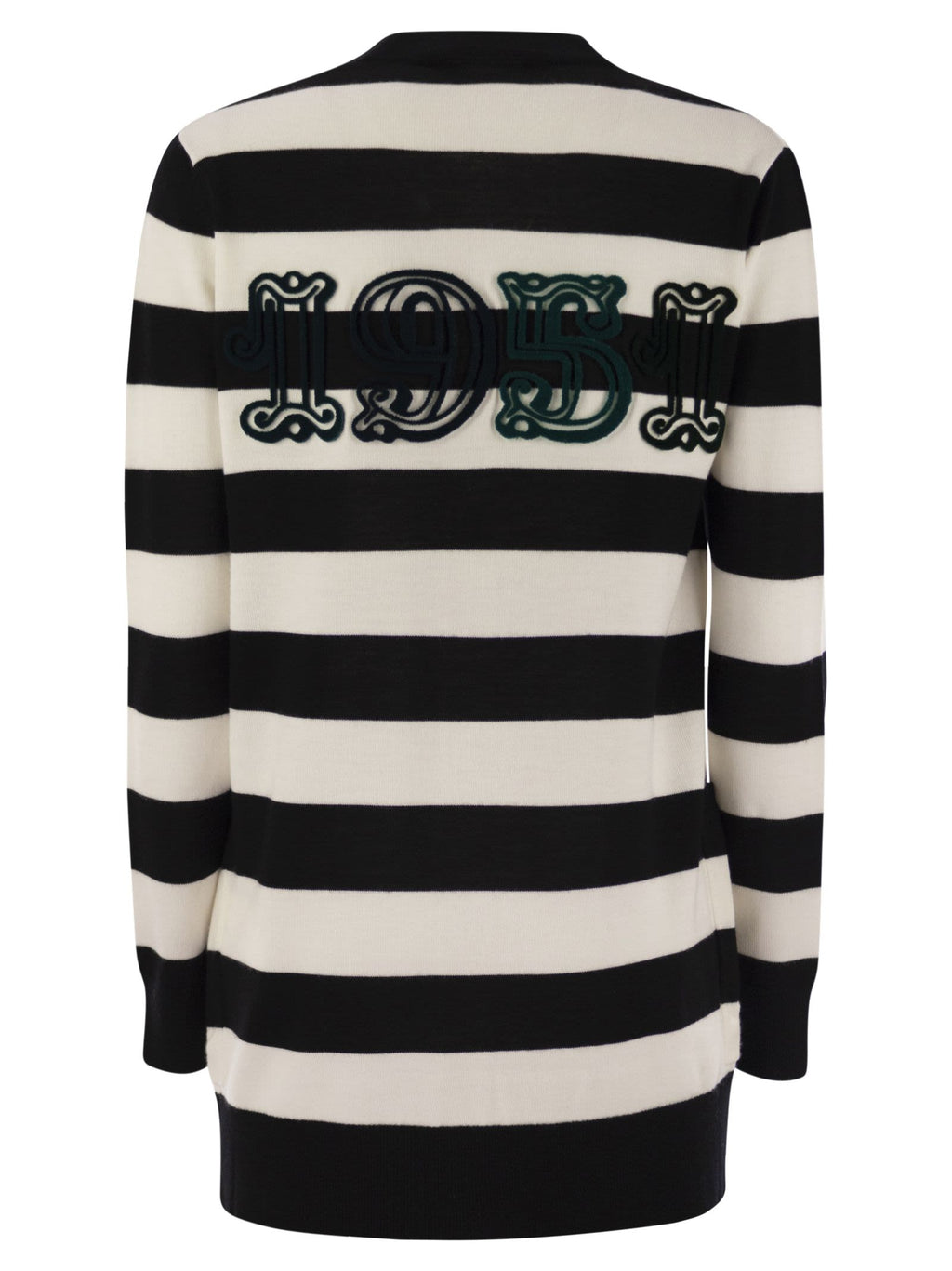 Max Mara Women Fiemme - Long Striped Wool Cardigan