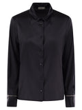 Peserico Women Silk Crepe Shirt
