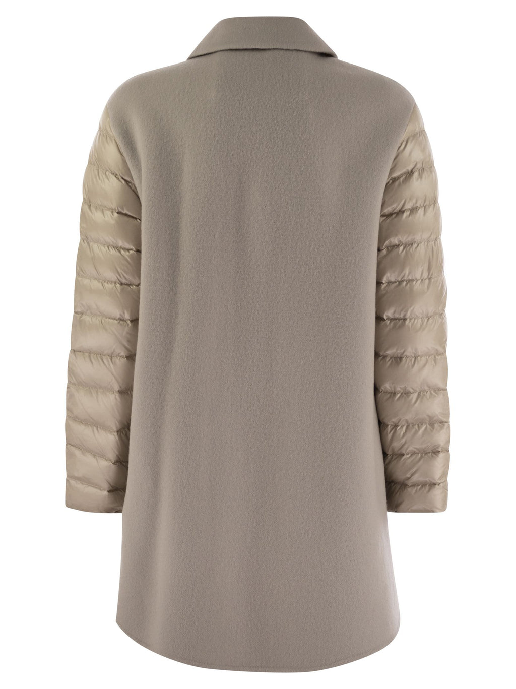 Herno Women Coat With Down Sleeves