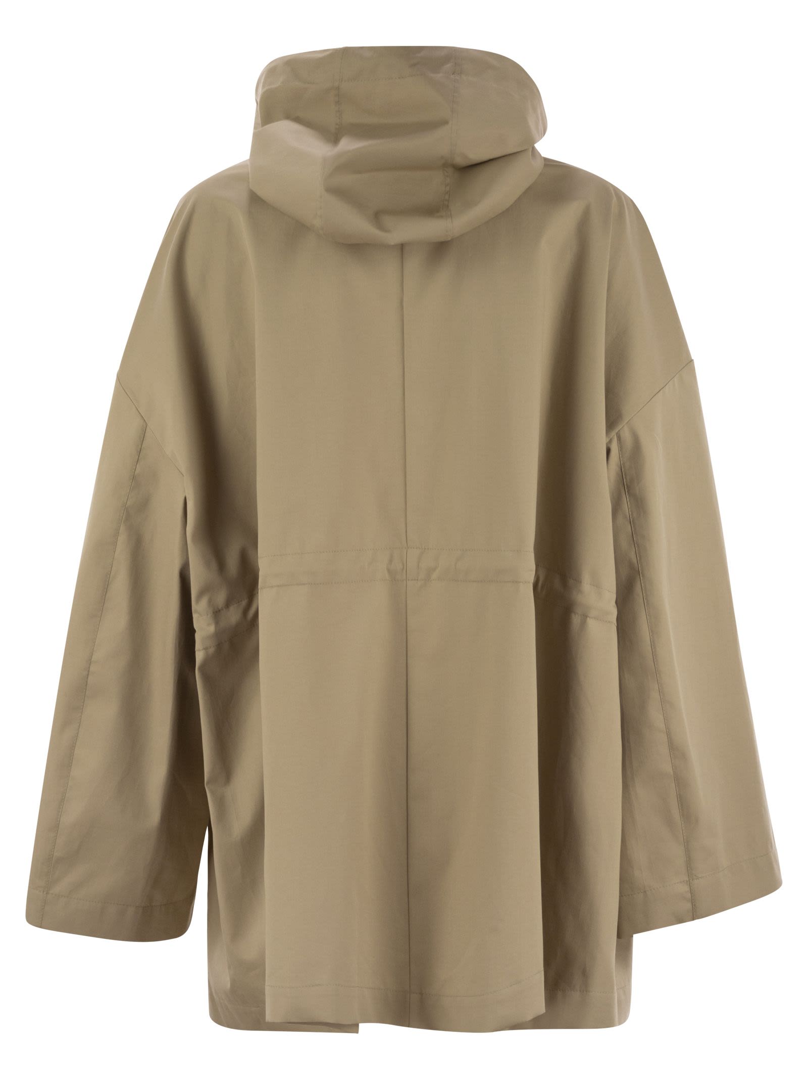 Moncler Women Gaillon - Cotton Hooded Parka