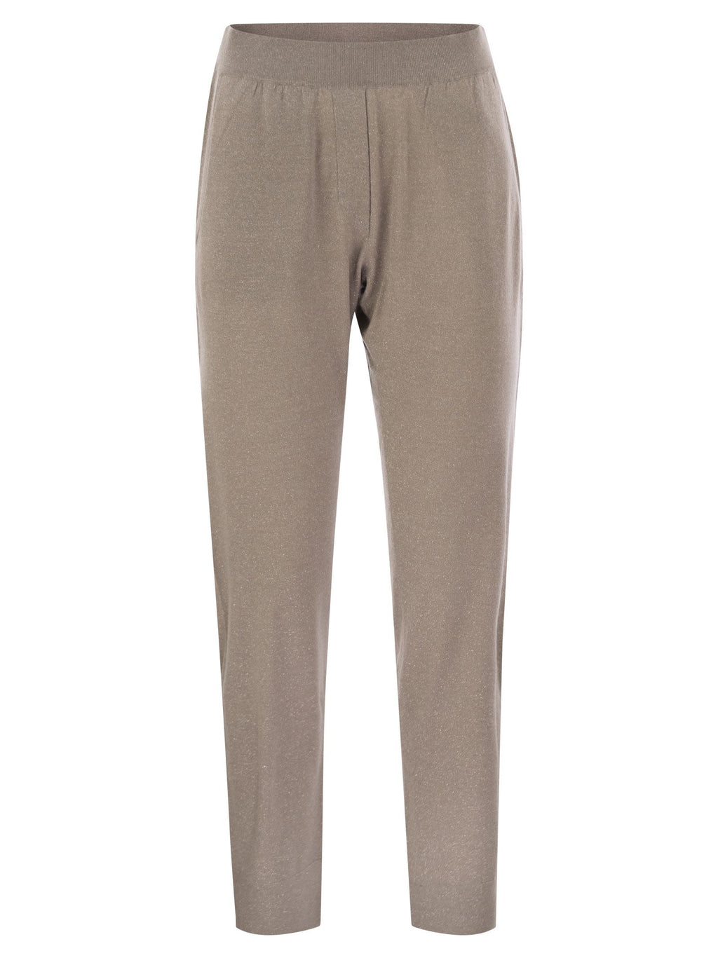 Brunello Cucinelli Women Sparkling Lightweight Cashmere And Silk Trousers