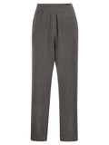 Brunello Cucinelli Women English Rib Cotton And Viscose Pants