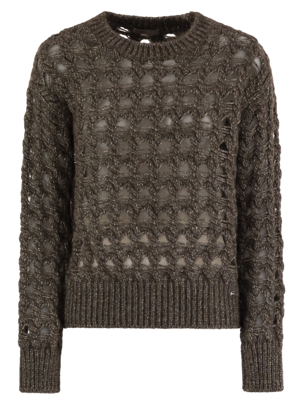 Herno Women Resort Jumper In Alpaca And Wool