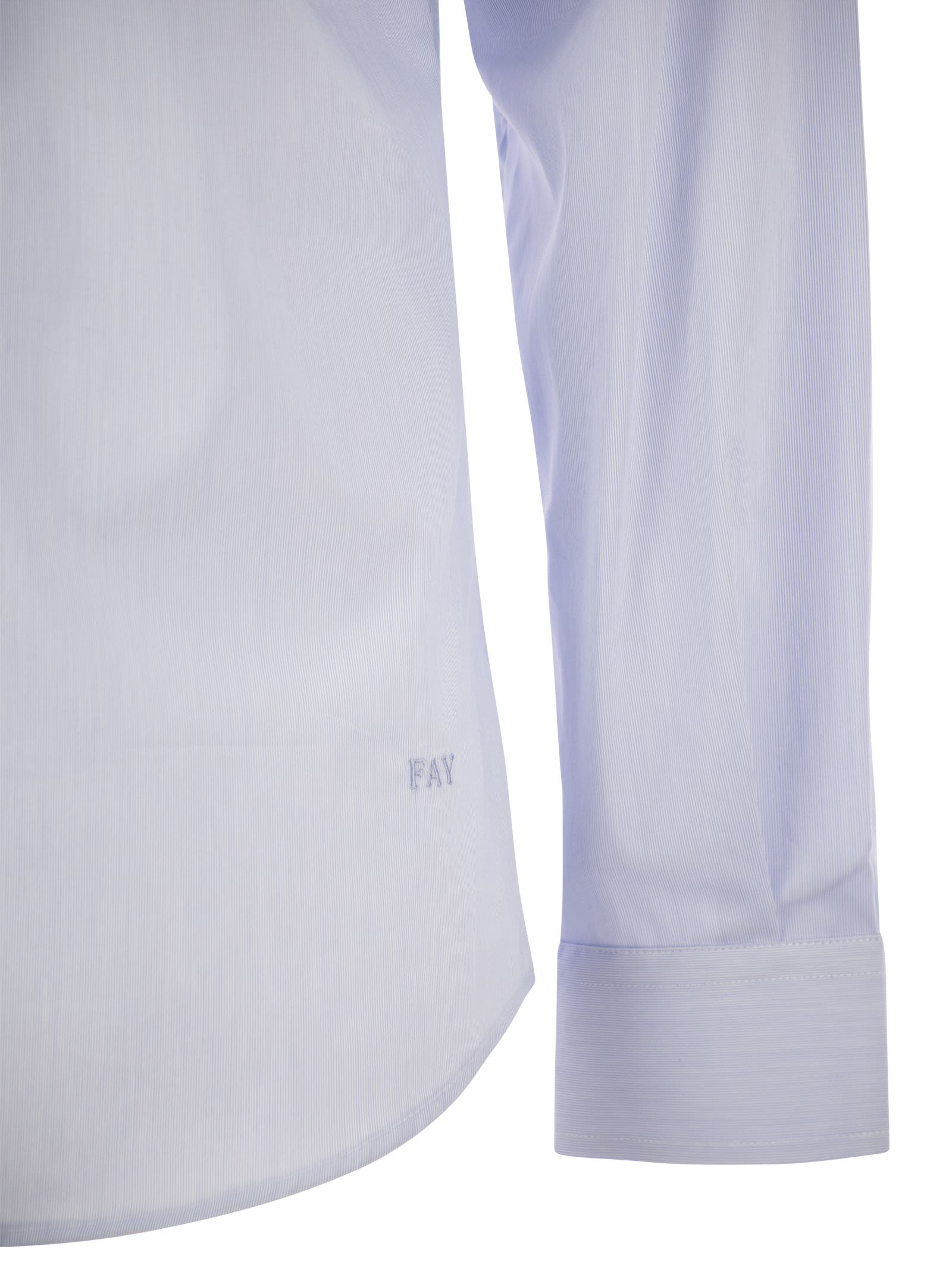 Fay Men Stretch Cotton Shirt