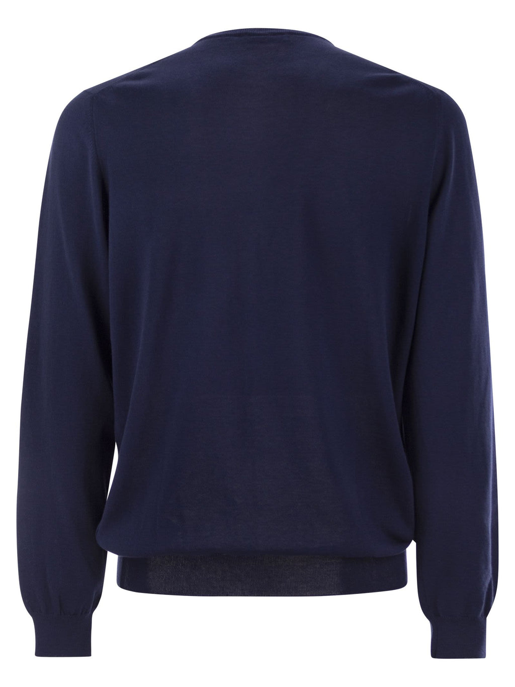 Fay Men Cotton Crew-Neck Jumper