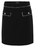 Fay Women Wool Short Skirt