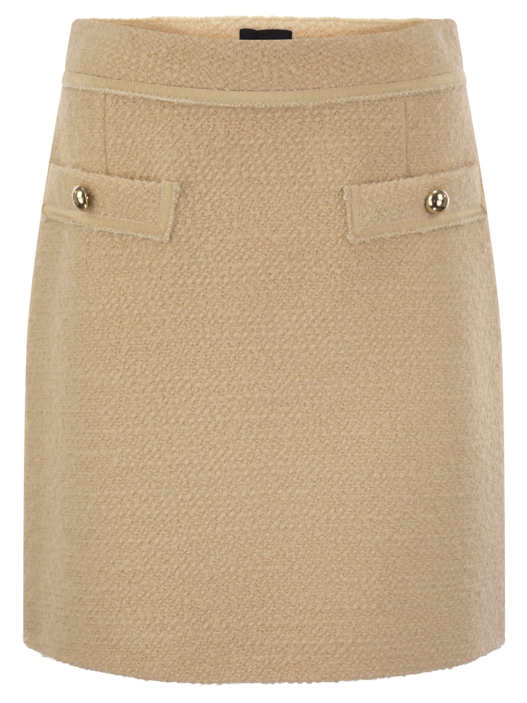 Fay Women Wool Short Skirt