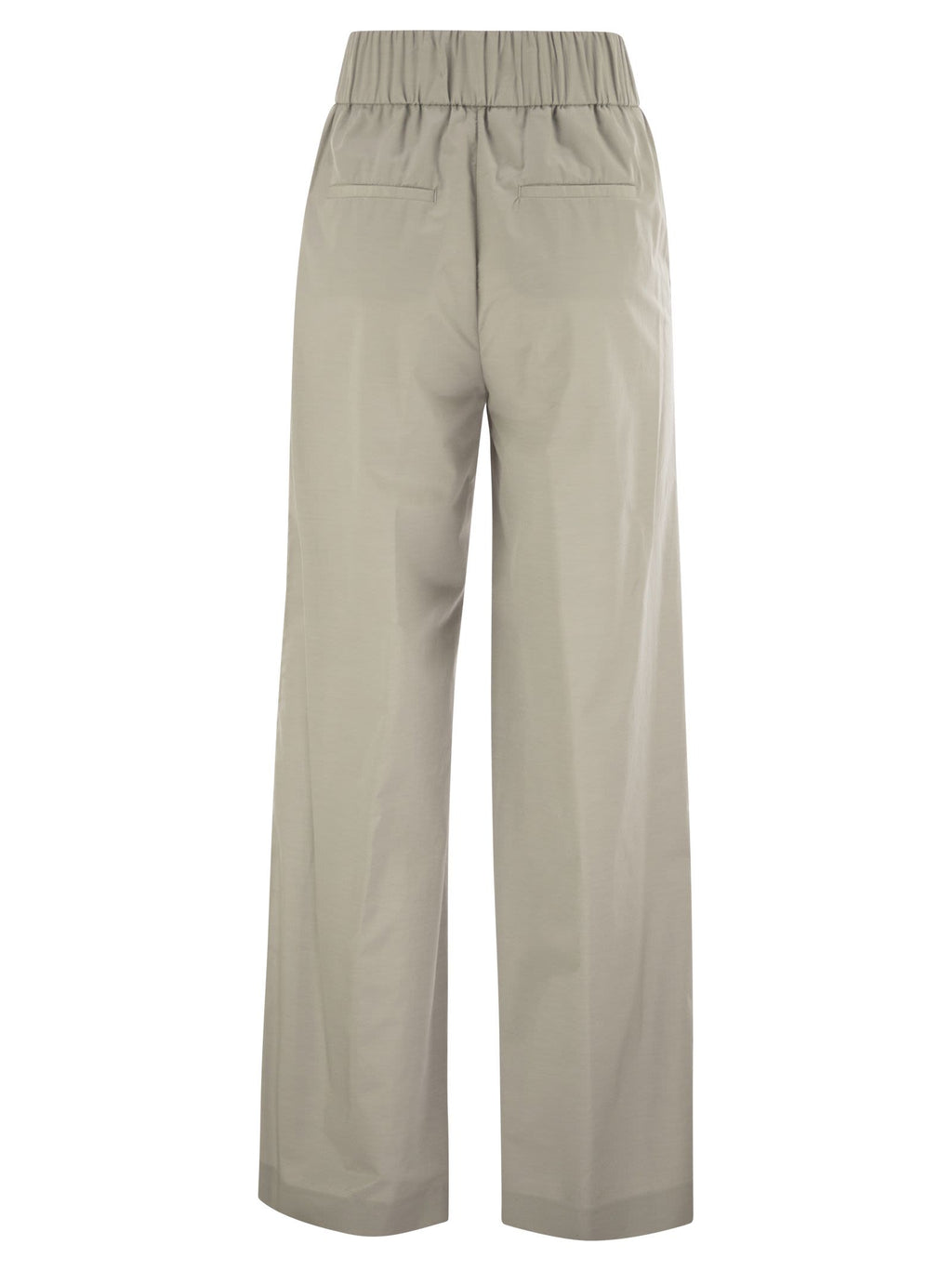 Peserico Women Trousers In Lightweight Technical Cotton Canvas