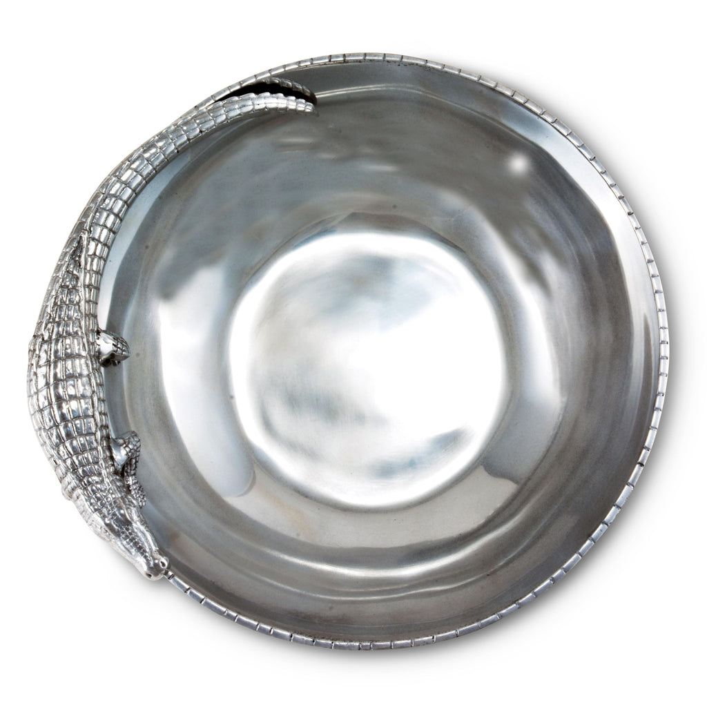 Alligator Figural 12 Bowl