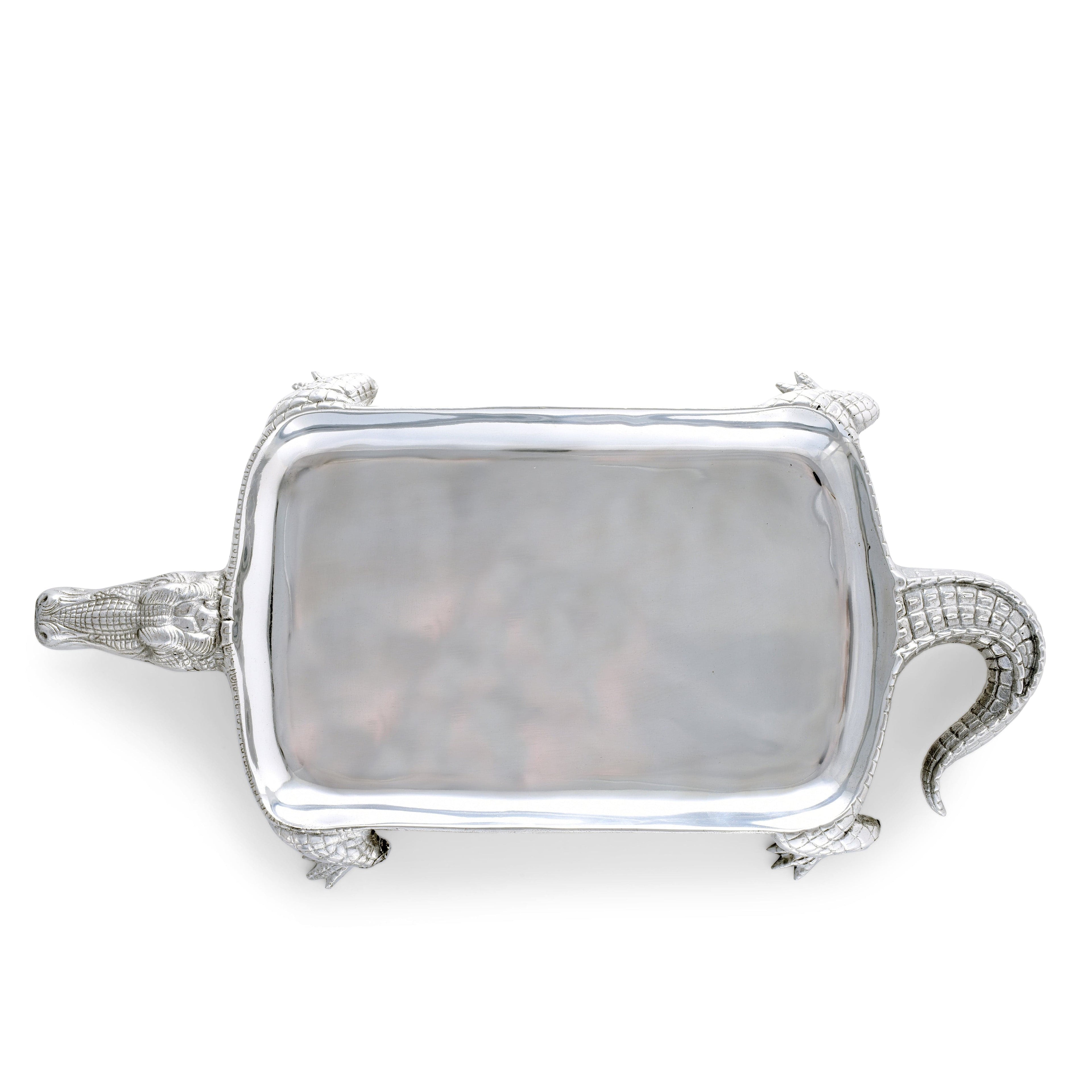 Alligator Figural Platter