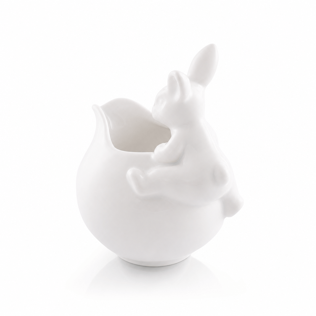 Porcelain Climbing Bunny Creamer
