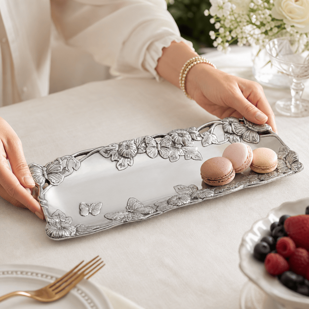 Butterfly - Oblong Tray 19 x 7.5