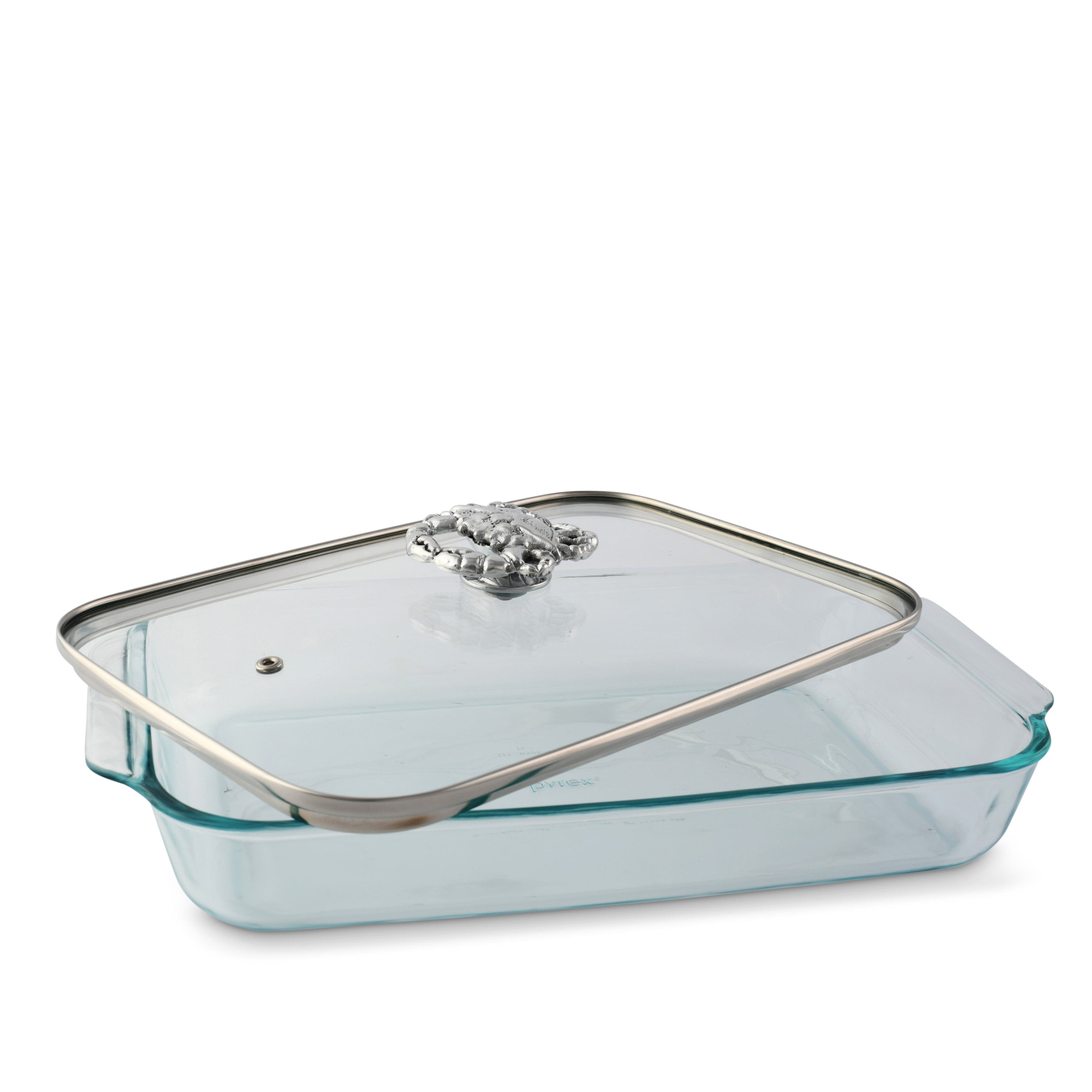 Crab Lid with Pyrex 3 quart Baking Dish