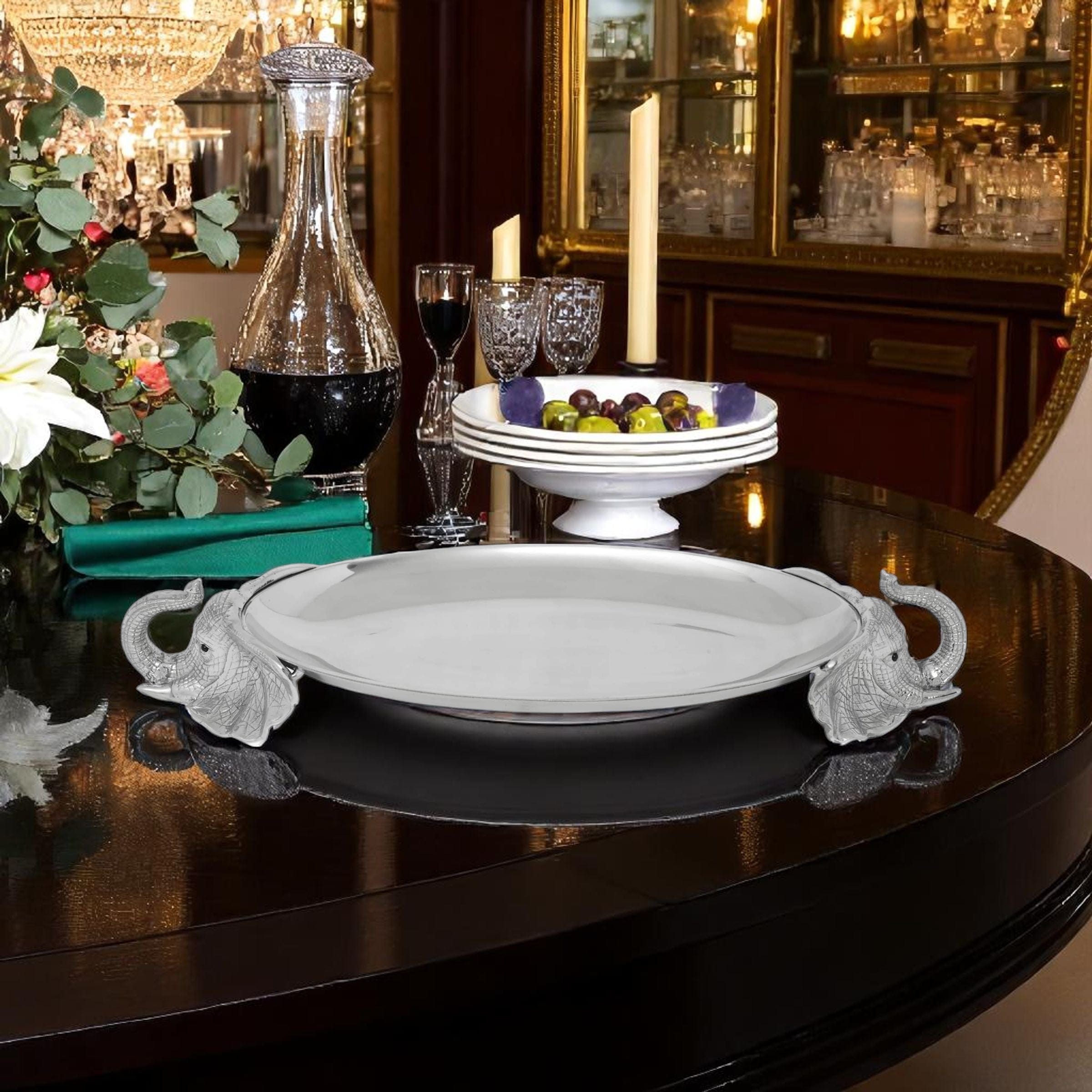 Elephant Centerpiece Tray