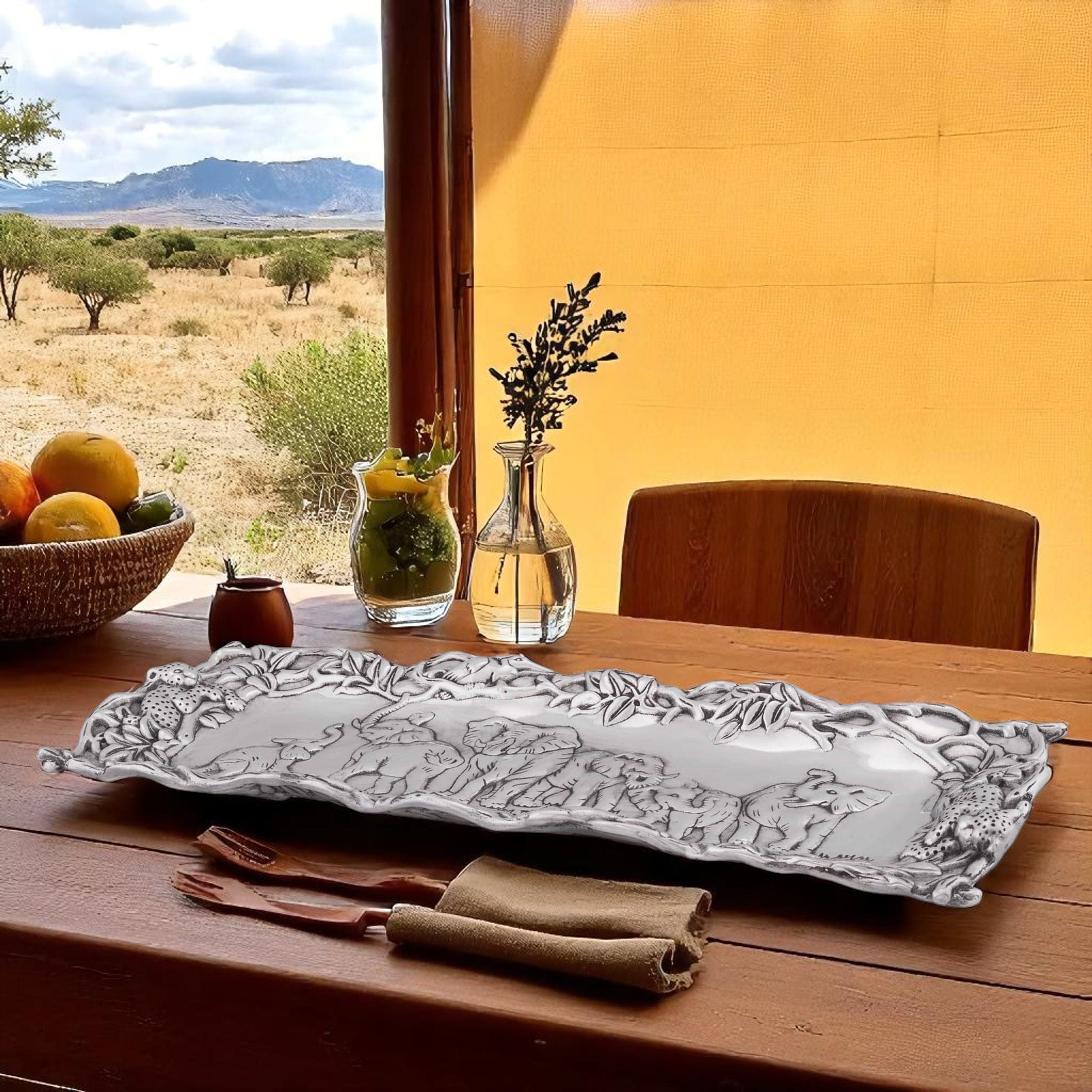 Elephant Oblong Tray