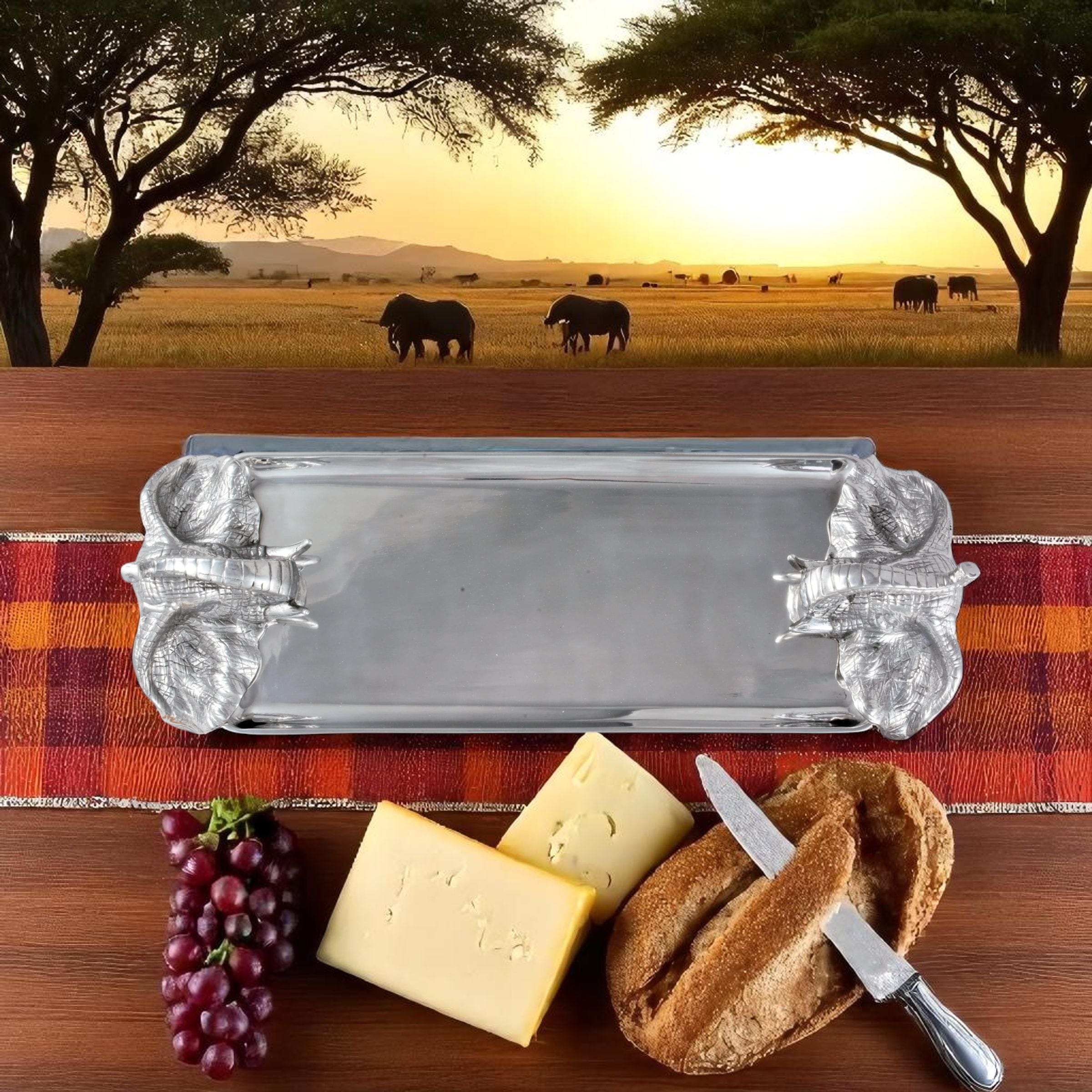 Elephant Oblong Tray