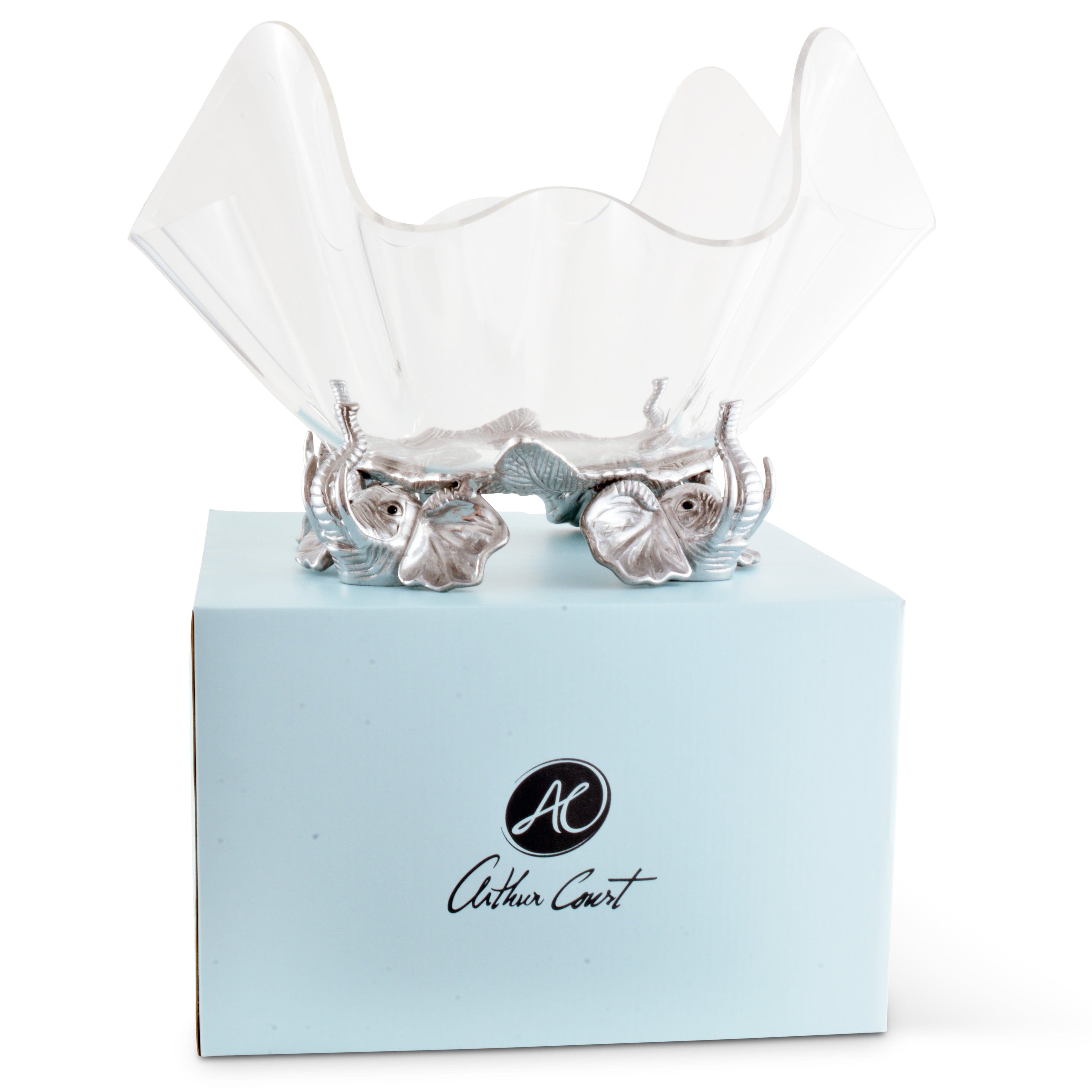 Elephant Stand Acrylic Bowl 14