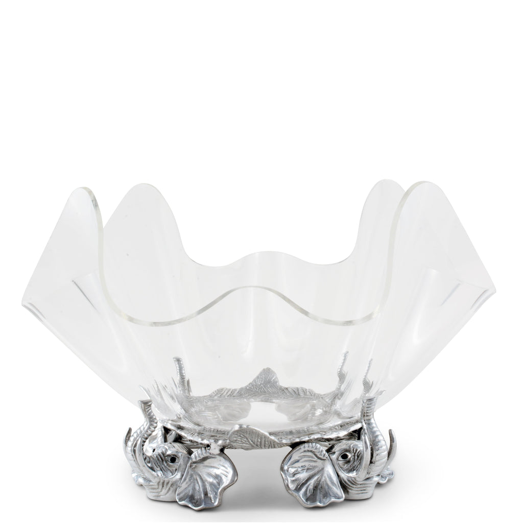 Elephant Stand Acrylic Bowl 14
