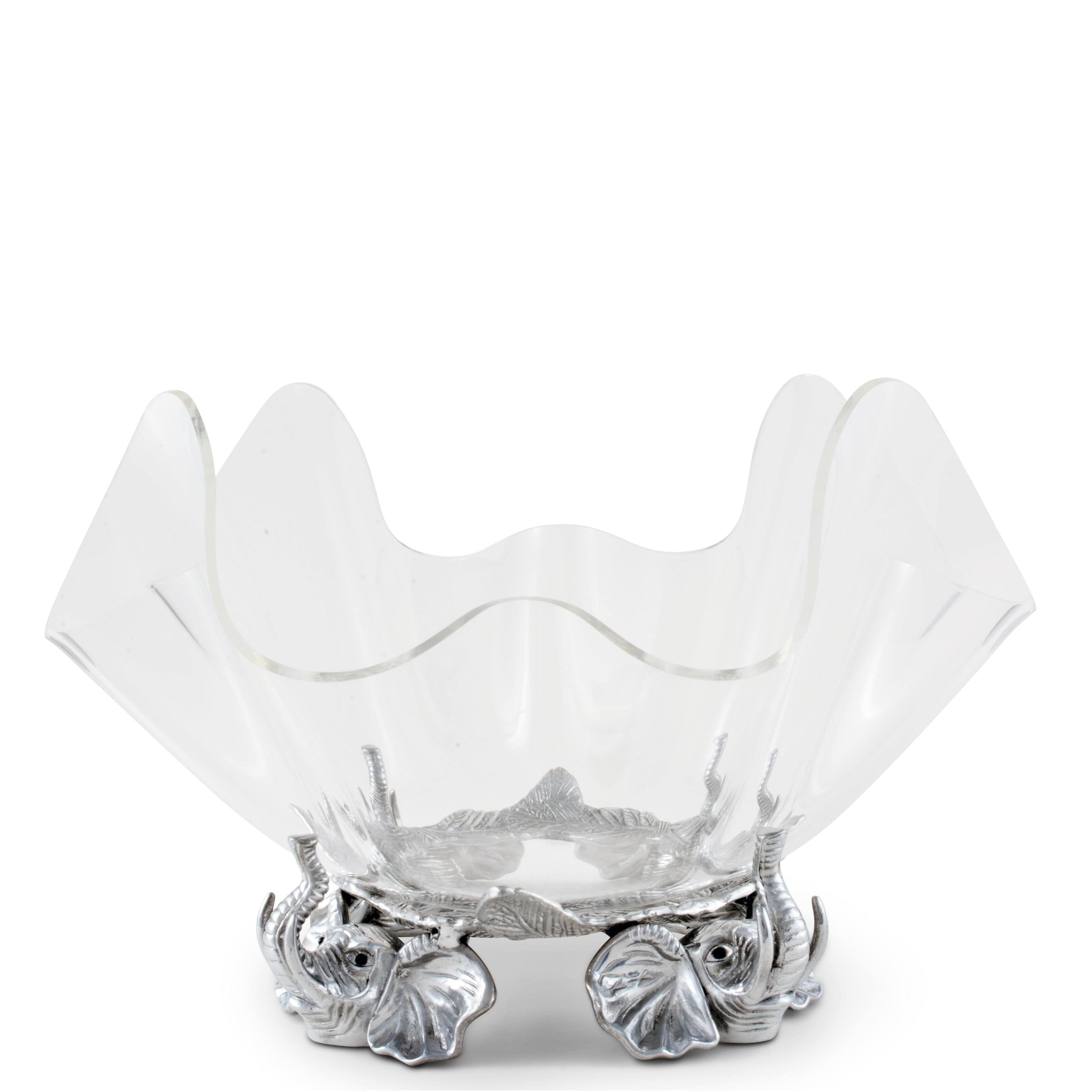 Elephant Stand Acrylic Bowl 14