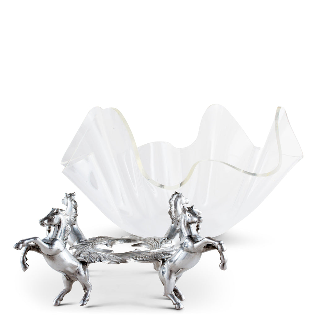 Horse Stand Acrylic Bowl 11