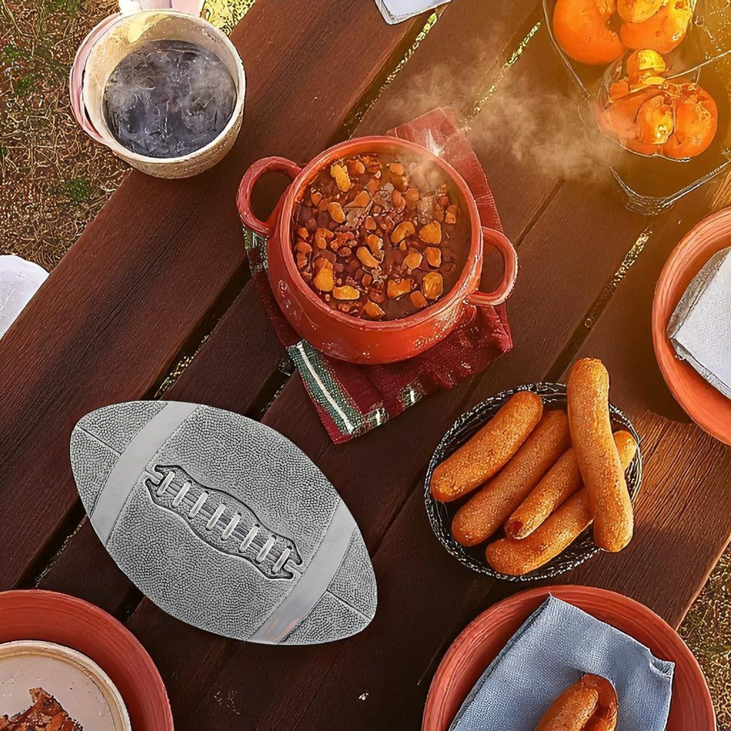 Football Metal Trivet