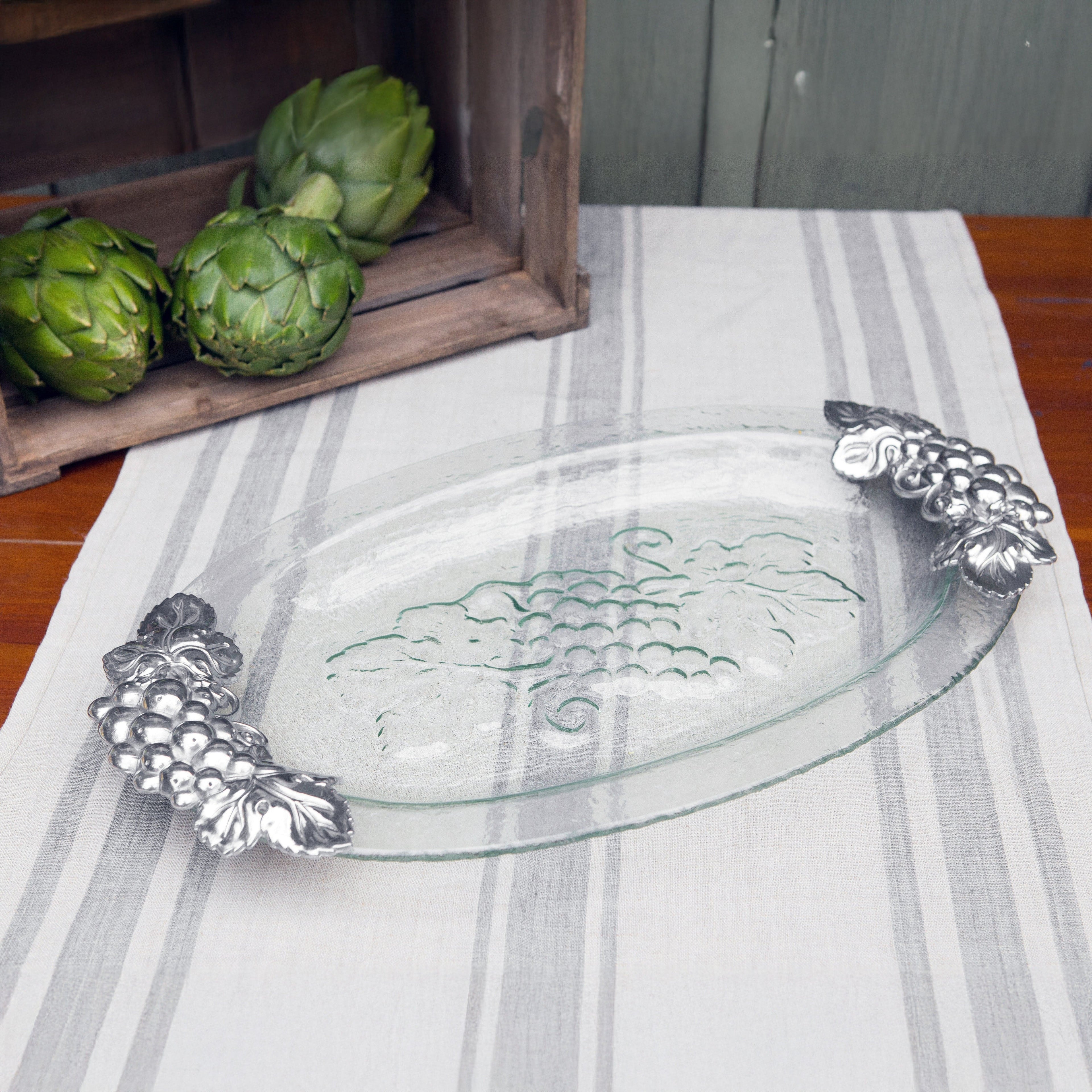 Grape Glass Platter