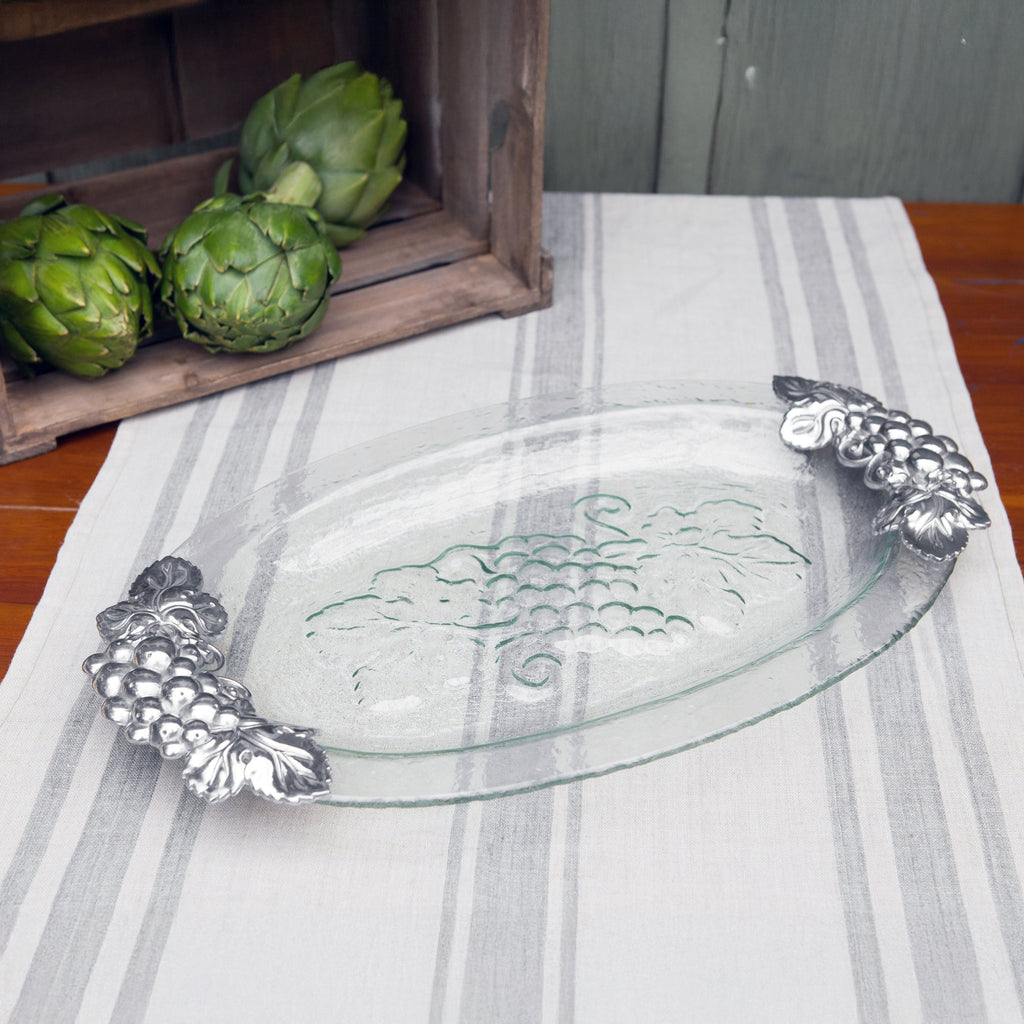 Grape Glass Platter