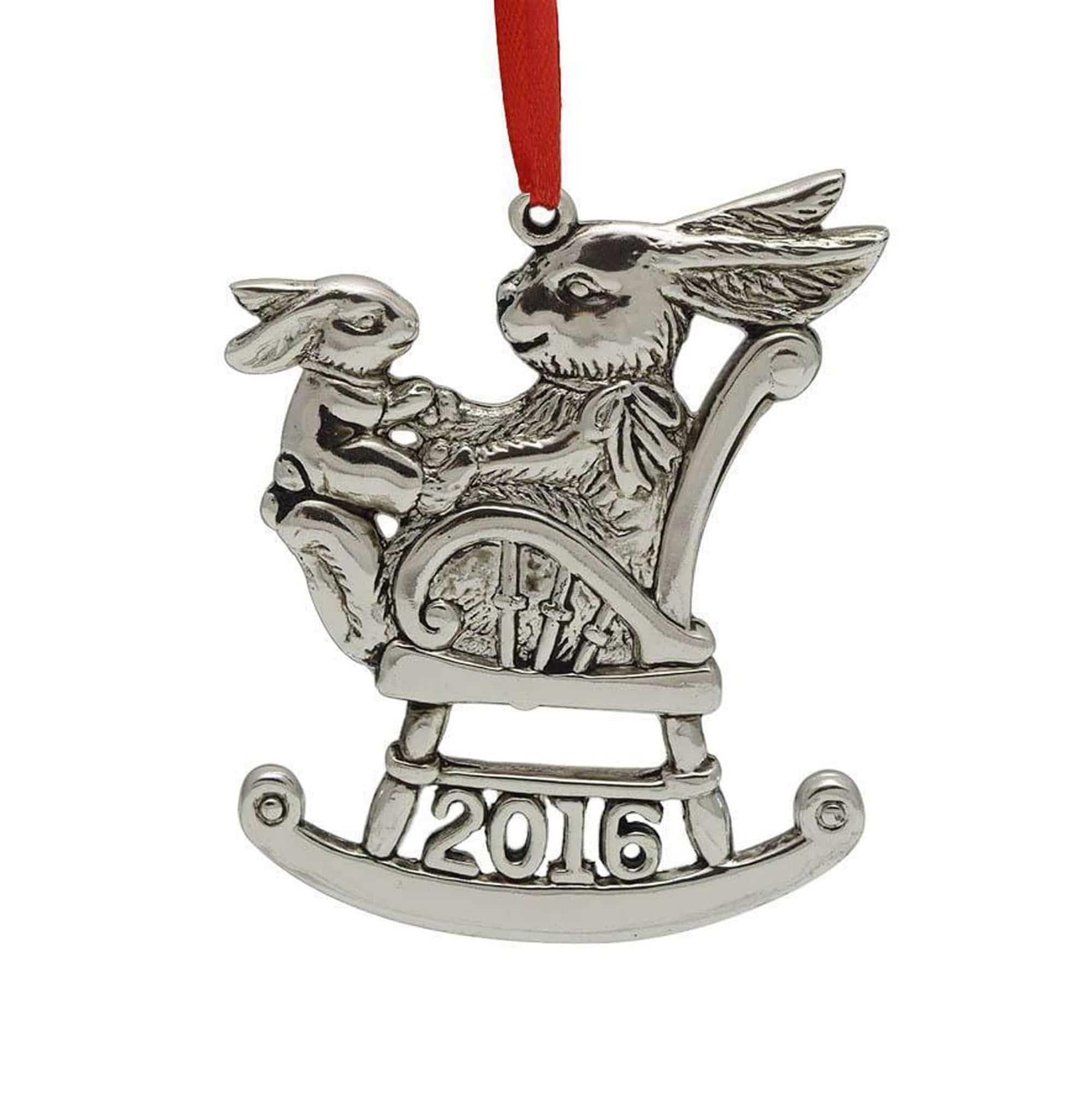 Bunny Annual Christmas Ornament