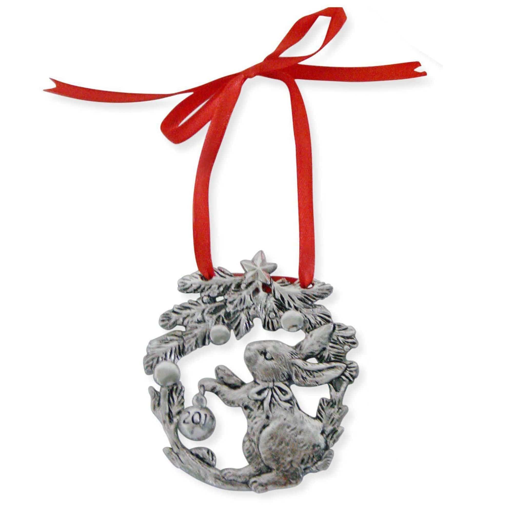 Bunny Annual Christmas Ornament