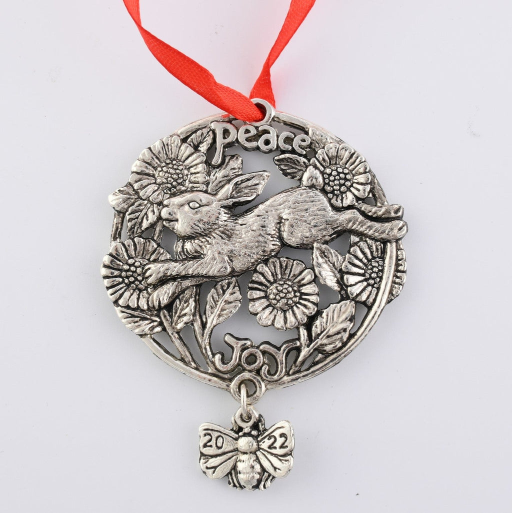 2022 "Peace" Bunny Ornament
