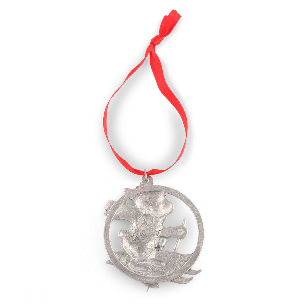 2024 Bunny Alpine Skiing Ornament