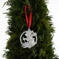 2024 Bunny Alpine Skiing Ornament