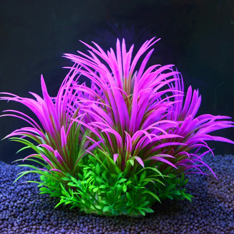 Artificial Aquarium Plants — Plastic Underwater Decorations for Fish Tanks, Realistic Aquarium Decor - PhishStones Products