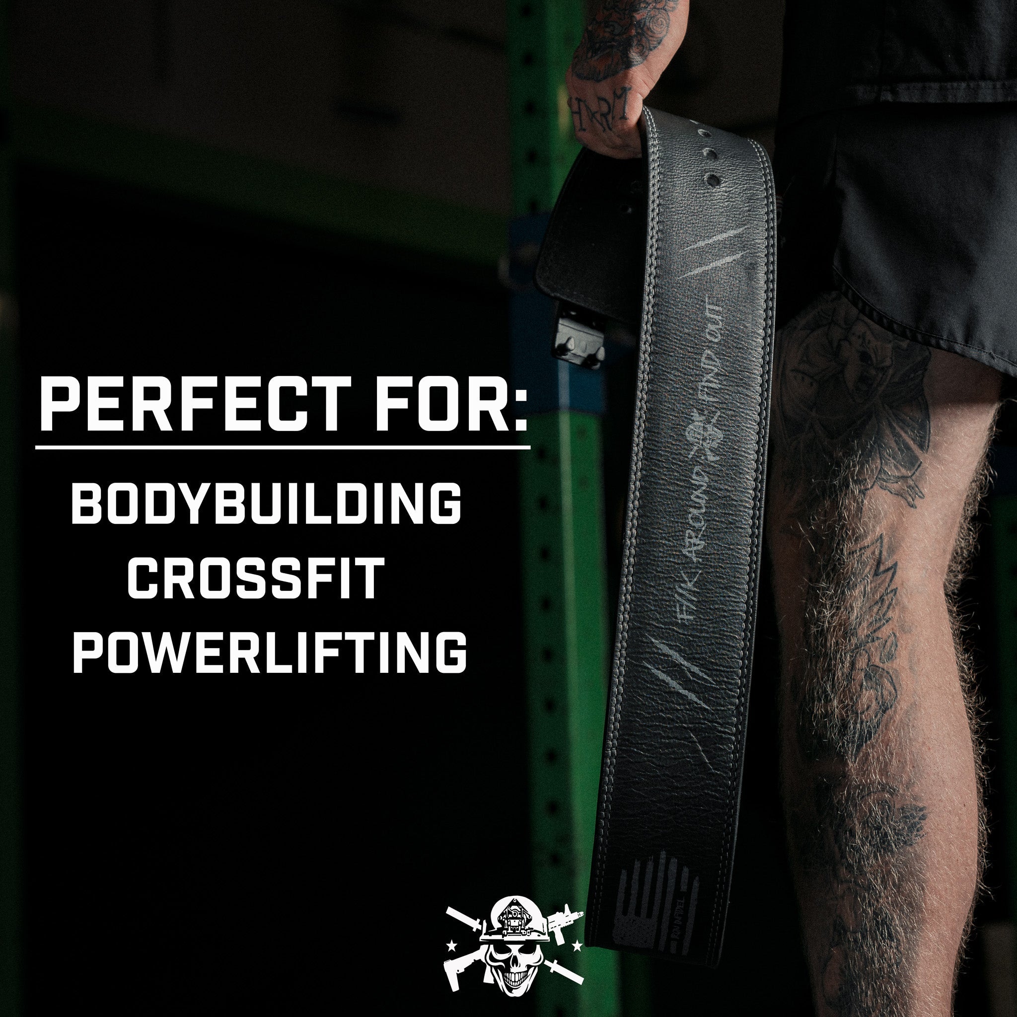 Assault Belt: 10mm Lever Weightlifting Belt - PhishStones Products