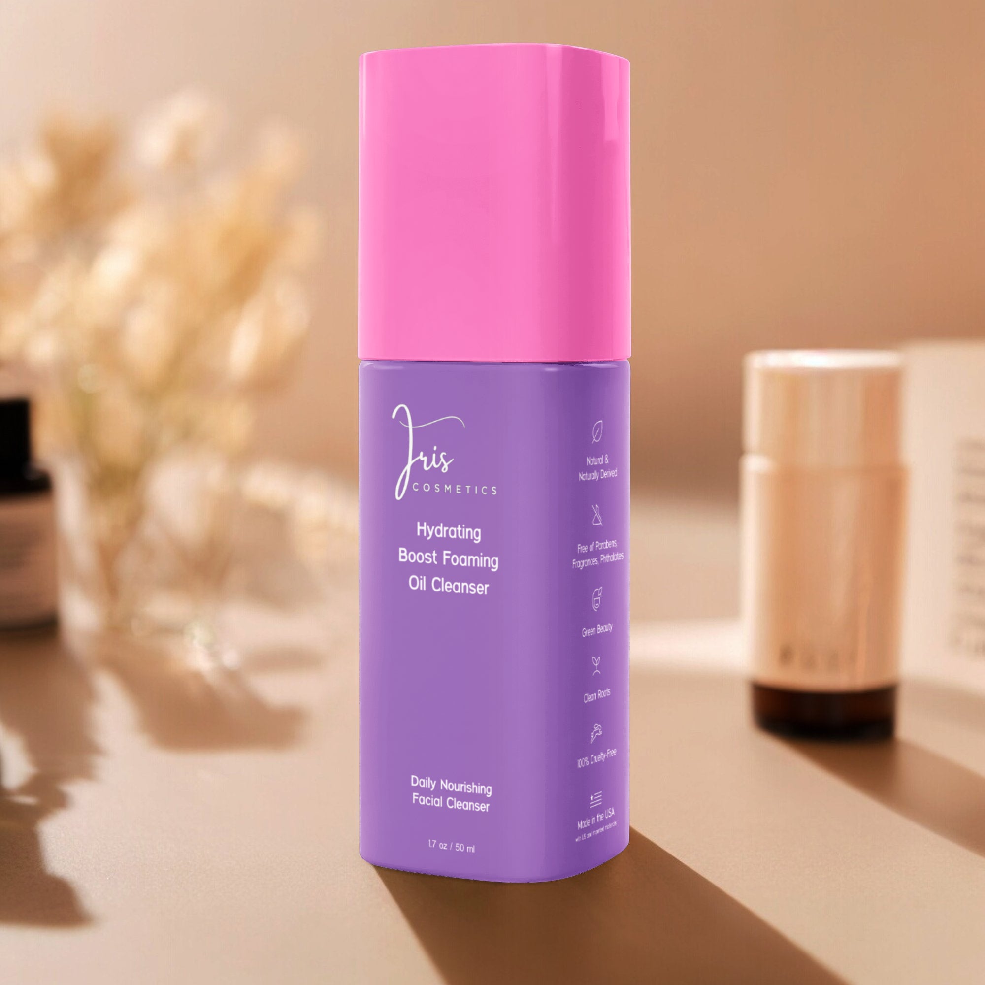 Iris Cosmetics Milky Oil Foaming Cleanser