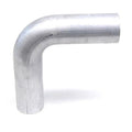 HPS Performance Products HPS 2-1/4" OD 90 Degree Bend 6061 Aluminum Elbow Pipe Tubing 16 Gauge, Mandrel Bent, Mill Finish
