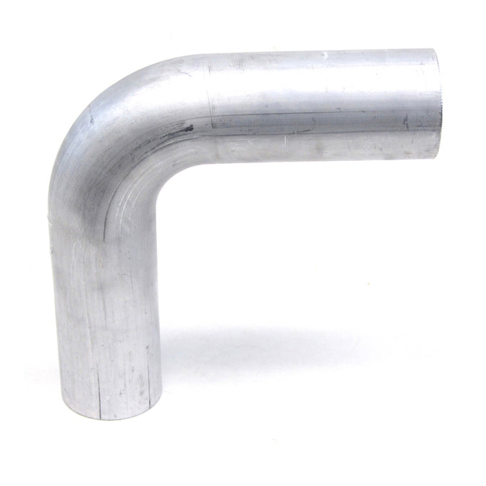 HPS Performance Products HPS 3" OD 90 Degree Bend 6061 Aluminum Elbow Pipe Tubing 16 Gauge, Mandrel Bent, Mill Finish