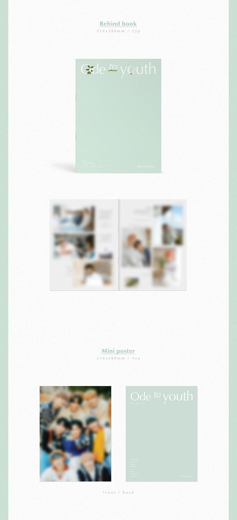 ATEEZ - 1st Photobook Ode To Youth