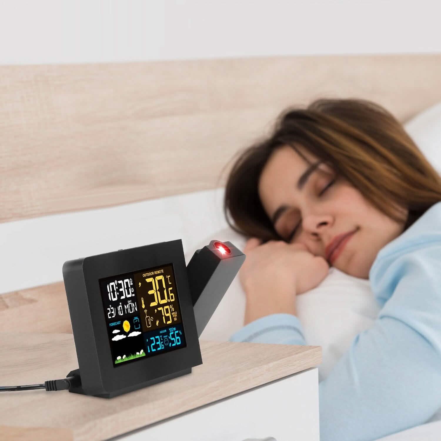 Atomic Projection Alarm Clock - PhishStones Products