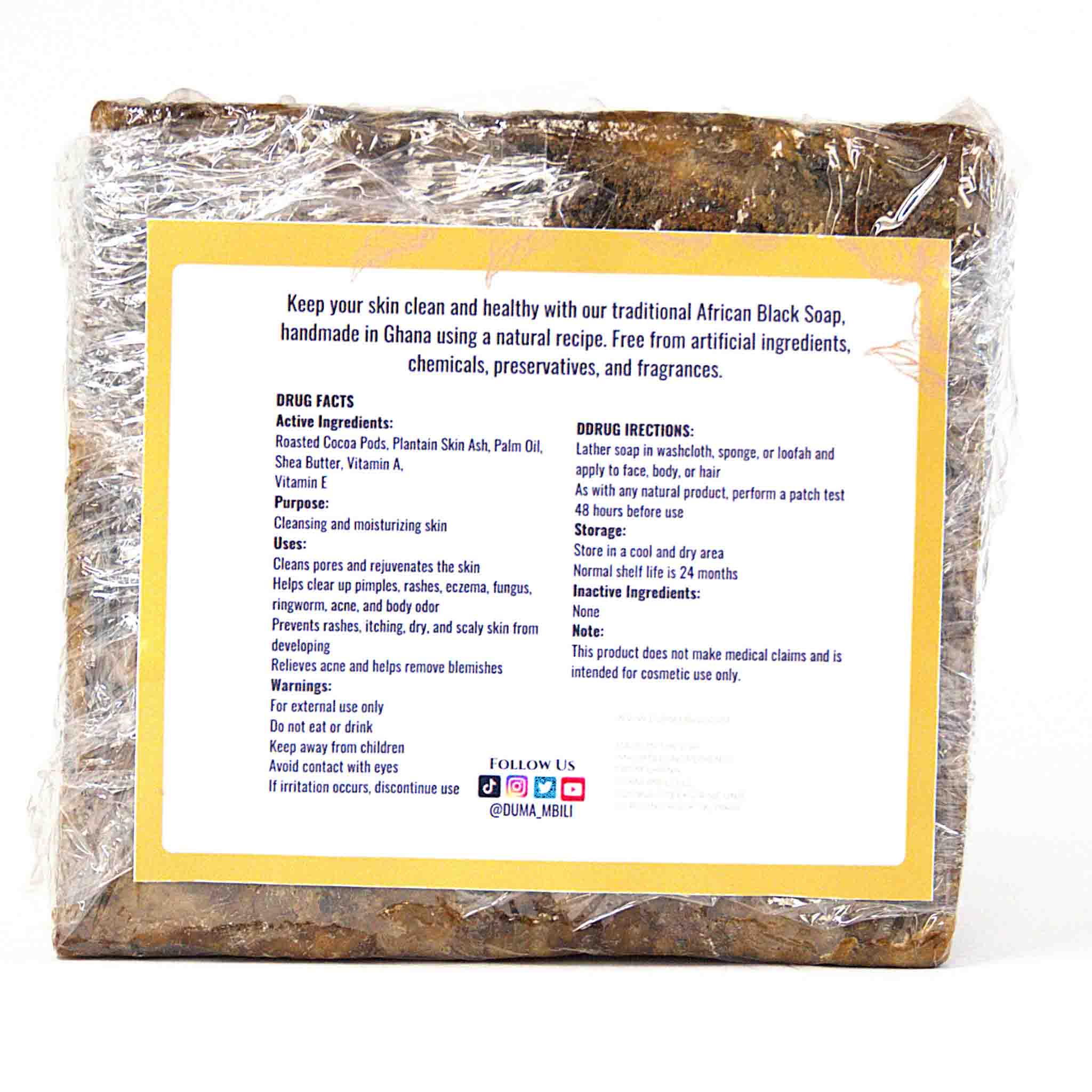 Authentic African Black Soap | Organic Skincare for Clear & Glowing Skin - PhishStones Products