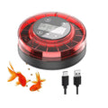 Automatic Aquarium Fish Feeder – USB Rechargeable Food Dispenser with Timer & LCD, 200g (7.1 oz) - PhishStones Products