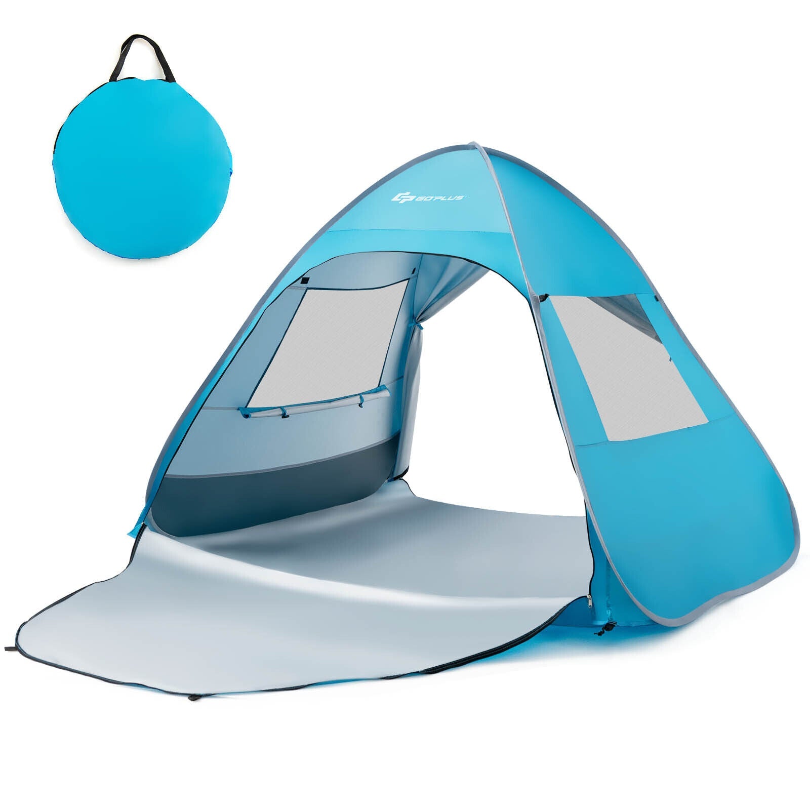 Automatic Pop - up Beach Tent with Carrying Bag - Blue - PhishStones Products