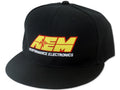 AEM Electronics AEM Logo Hat Black/Yellow Large/Xlarge