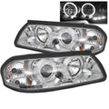 SPYDER Chevy Impala 00-05 Projector Headlights LED Halo LED Chrome High H1 Low H1 PRO-YD-CHIP00-HL-C 5009418