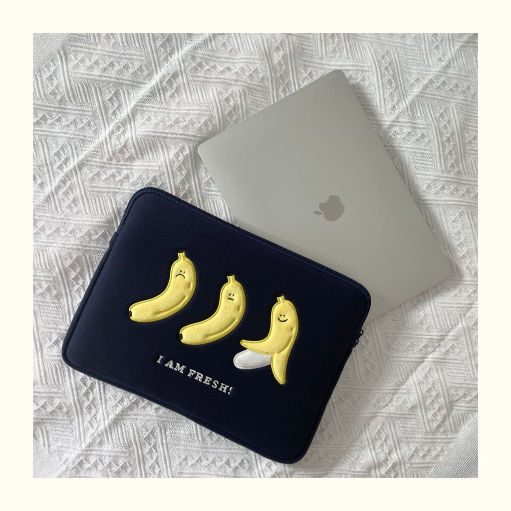 Cute Embroidered Laptop Sleeve Computer Liner Bag