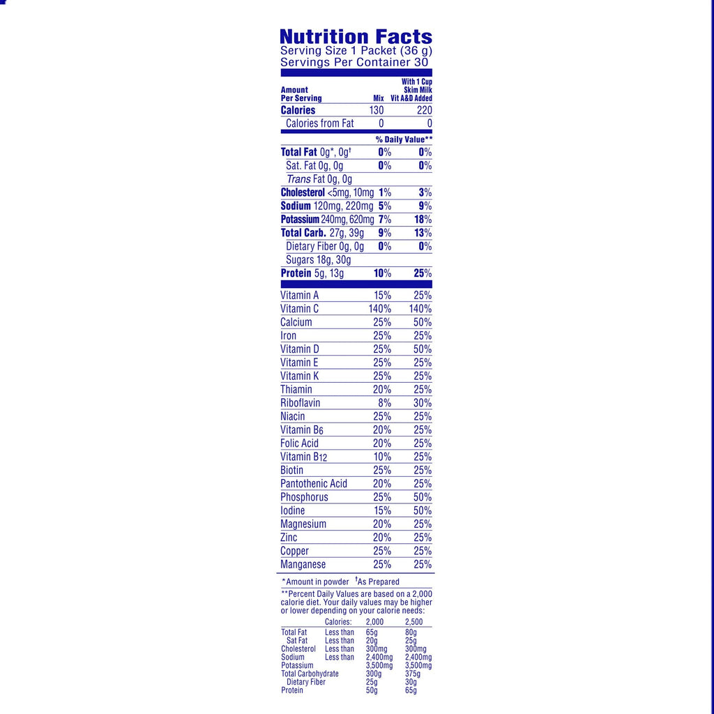 Carnation Breakfast Essentials® Vanilla Nutritional Drink 10050000530622