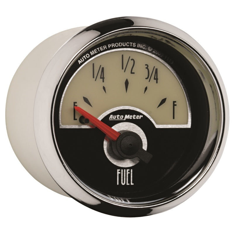 AutoMeter Gauge Fuel Level 2-1/16in. 0 Ohm(e) to 90 Ohm(f) Elec Cruiser 1113